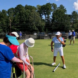 Heidi Mitchell Gives Adaptive Golf Lessons to People with Physical, Cognitive, and/or Sensory Impairments…